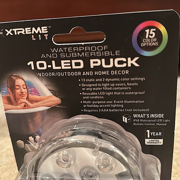 Indoor outdoor color changing LED puck - Picture 4 of 4